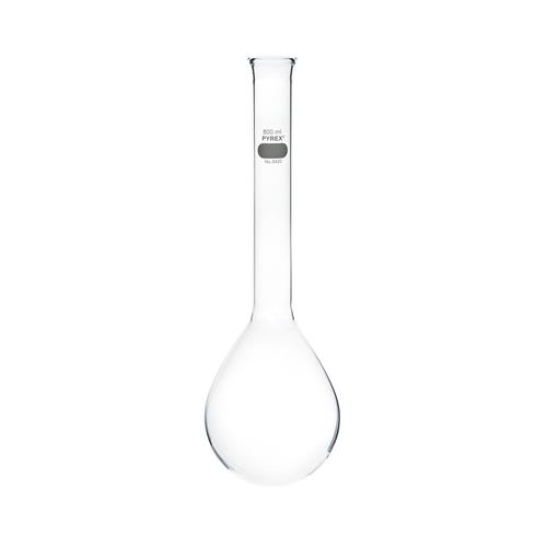 5420-800 | PYREX® 800 mL Round Bottom Kjeldahl Flask with Long Neck
