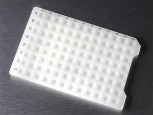 AM-2ML-SQ-IMP | Axygen® Impermamat, Chemical Resistant Silicone 96 Square Well Sealing Mat for Deep Well Plates, Nonsterile