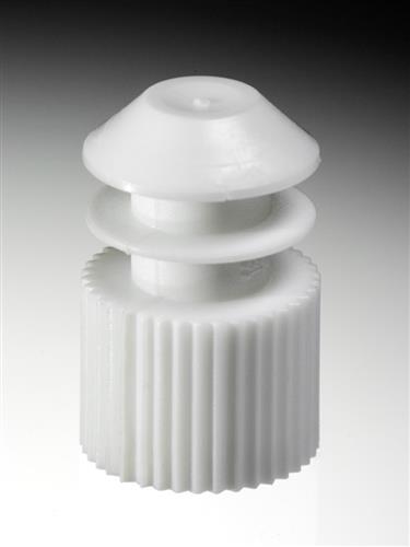 BA100-31 | Corning® Gosselin™ Winged Plug, Blue LDPE, 3000/Bag, 15000/Case