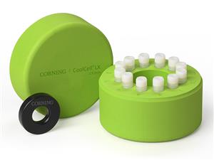 432002 | Corning® CoolCell® LX, Cell Freezing Container, for 12 x 1 mL or 2 mL Cryogenic Vials, Green