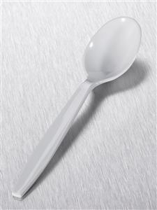 CUIG-01 | Corning® Gosselin™ Large Spoon, 8 mL, White PS, Sterile, 1/Bag, 1000/Case