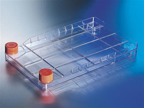 3303 | Polystyrene CellSTACK® - 1 Chamber with Ultra-Low Attachment Surface and Vent Caps, 8 per Case