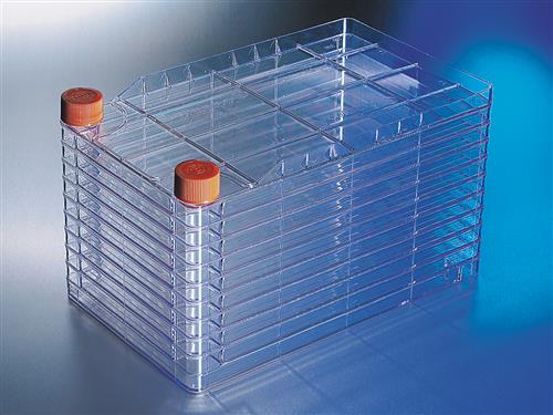 3270 | Polystyrene CellSTACK® - 10 Chamber with Vent Caps, 2 per Case