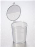FL300-04 | Corning® Gosselin™ Straight Container, 300 mL, PP, Graduated, Hinged cap, Sterile, 240/Case