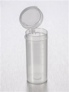 FL60-04 | Corning® Gosselin™ Straight Container, 50 mL, PP, Graduated, Hinged cap, Sterile, 650/Case