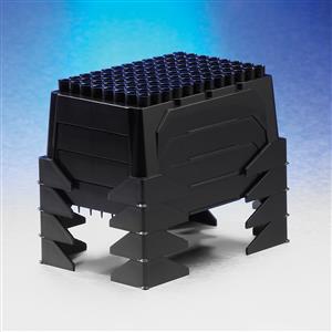 HT-300-CBK-STK | Axygen® 96-well tips, 300µL, Liquid Level Sensing, Non-filtered, Non-sterile, Stacked Tip Rack