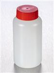 LR250-09 | Corning® Gosselin™ Round HDPE Bottle, 250 mL, 37 mm Red Cap with Wad, Assembled, Sterile, 145/Case