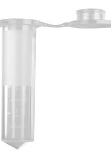 MCT-200-C-S | Axygen® 2.0 mL MaxyClear Snaplock Microcentrifuge Tube, Polypropylene, Clear, Sterile, 250 Tubes/Pack, 10 Packs/CS