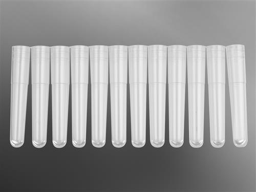 MTS-11-12-C | Axygen® 96w 1.1 mL Polypropylene Cluster Tubes, 12-Tube Strip Format, NS, w/o Rack, 80 Strips/Pack, 5 Packs/CS