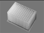 P-2ML-SQ-C-S | Axygen® 96-well Clear Round Bottom 2.2 mL Polypropylene Deep Well Plate, 5 per Pack, Sterile