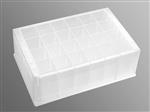 P-DW-10ML-24-C-S | Axygen® 24w Clear V-Bottom 10 mL Polypropylene Rect Well Deep Well Plate, 5/Pack, Sterile
