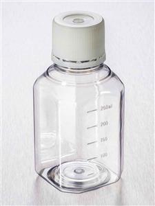 P250B-01 | Corning Gosselin Octagonal PET Bottle 250 mL Gradu