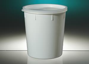 PC1000-04 | Corning® Gosselin™ Conical Container, 1 L, White PP, Snap Cap, Sterile, Assembled, 80/Case