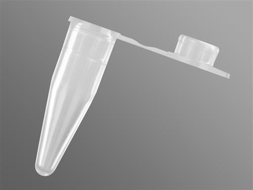 6571 | Corning® 0.2 mL Polypropylene PCR Tubes with Attached Flat Cap
