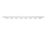 PCR-02-FCP-C | Axygen® PCR 1 x 8 Strip Flat Caps, Fit 0.2 mL PCR Tube Strips, Clear, Nonsterile