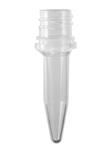 ST-45 | Axygen® 0.5 mL Elongated Conical Screw Cap Tubes Only, Polypropylene, Clear, Nonsterile, 500 Tubes/Pack, 8 Packs/CS