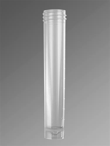 ST-10ML | Axygen® 10 mL Self Standing Screw Cap Transport Tube, Clear, Nonsterile, 250 Tubes/Pack, 8 Packs/CS
