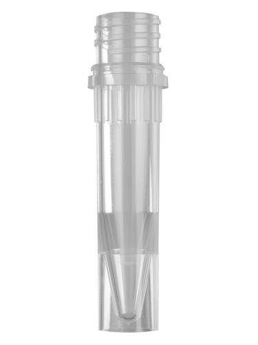 ST-45-SS | Axygen® 0.5 mL Self Standing Screw Cap Tubes Only, Polypropylene, Clear, Nonsterile, 500 Tubes/Pack, 8 Packs/CS