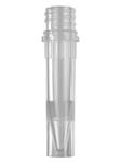 ST-45-SS | Axygen® 0.5 mL Self Standing Screw Cap Tubes Only, Polypropylene, Clear, Nonsterile, 500 Tubes/Pack, 8 Packs/CS