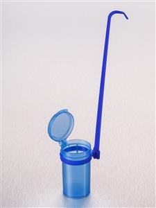 TAFL1-01 | Corning® Gosselin™ Dipper, 90 mL,,Removable Handle, Blue PP,Blue Hinged Cap, Sterile, 1/Bag, 150/CS