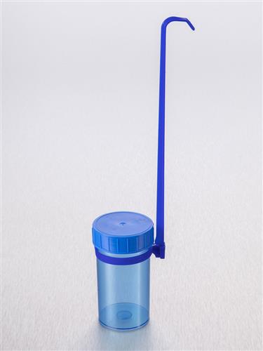TAT53C-01 | Corning® Gosselin™ Dipper, 180 mL,,Removable Handle, Blue PP,Blue Screw Cap, Sterile, 1/Bag, 100/CS