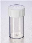 TP35C-013 | Corning® Gosselin™ Straight Container, 60 mL, PP, White Screw Cap, Assembled, 70/Bag, 700/Case