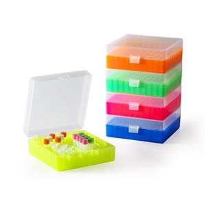 TR8300-A | Axygen® Microcentrifuge Tube Storage Box, 100 x 1.5 to 2.0 mL, Multi-color Pack