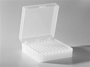 TR8300 | Axygen® Microcentrifuge Tube Storage Box, 100 x 1.5 to 2.0 mL, Natural