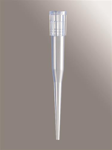 VT-250-R-LAB | Axygen® 96-well tips, 250µL, Clear, Non-filtered, Non-sterile, Bottom Label, SLAS Rack