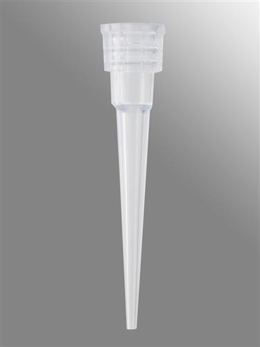 VT-384-5UL-R | Axygen® 384-well tips, 5µL, Clear, Non-filtered, Non-sterile, SLAS Rack