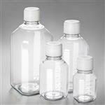 432230 | Corning® PET Bottle, 60mL, Graduated, 18mm Screw Cap, Sterile, Triple-bagged, Pre-assembled, 24/Tray, 192/CS