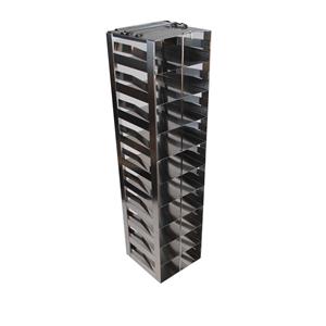 CF-10-2-S | Vertical Rack for 2 boxes w Spring Lock holds 10 b