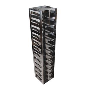CF-12-2-S | Vertical Rack for 2 boxes w Spring Lock holds 12 b
