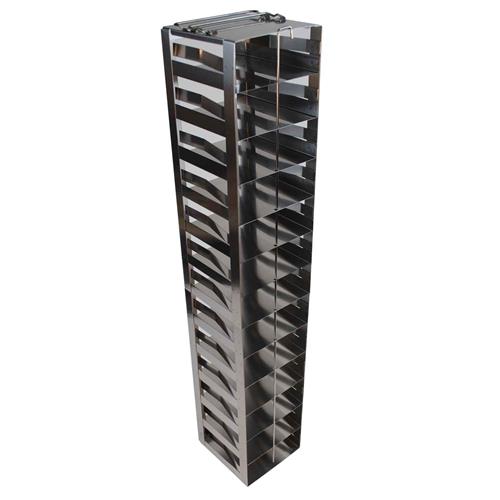 CF-13-2-S | Vertical Rack for 2 boxes w Spring Lock holds 13 b