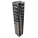 CF-13-2-S | Vertical Rack for 2 boxes w Spring Lock holds 13 b