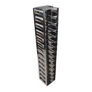 CF-14-2-S | Vertical Rack for 2 boxes w Spring Lock holds 14 b