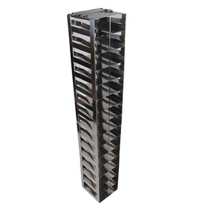 CF-15-2-S | Vertical Rack for 2 boxes w Spring Lock holds 15 b
