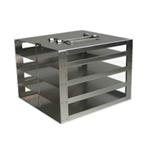 CFS-100-4 | Vertical Rack for 100 Place Slide Boxes holds 4 bo