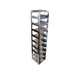 CFTB-9 | Vertical Rack for 96 Well Microtube Boxes holds 9