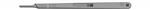 074L | #4 LONG STAINLESS HANDLE FITS BLADES 18 - 27