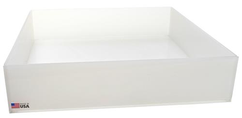 107324 | Tray Spill Containment PP 18x18x4 ID