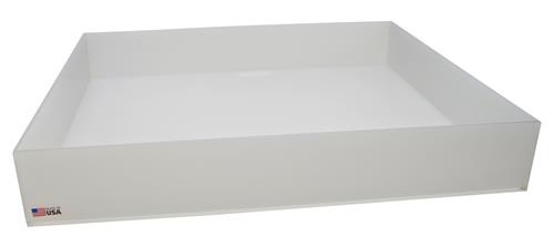 107334 | Tray Spill Containment PP 26x22x4 ID