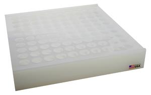 126304 | Rack Vial Scintillation 100 Place PP