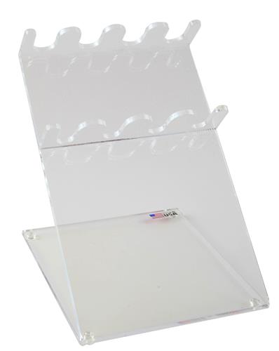 186614 | Pipettor Holder 4 Place Acrylic 12x8x8