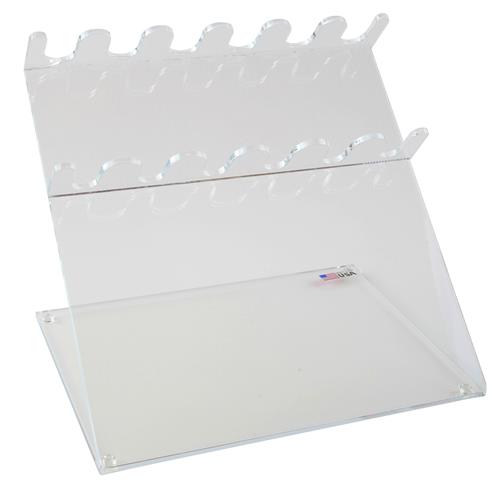 186624 | Pipettor Holder 6 Plce Acrylic 12x8x12