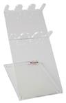 186674 | Pipettor Holder 3 Place Acrylic 12x8x6