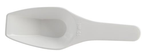 208065-0010 | Scoop Measuring Flat Bottom PP 10mL