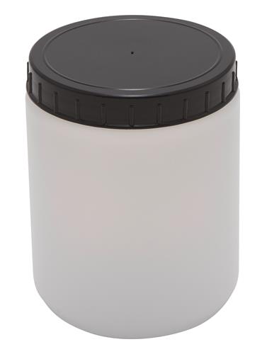 226415-0500 | Jar Round HDPE w PP Cap 500mL