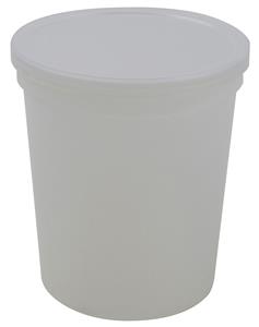 453615 | Container w Lid Natural PPCO 32oz