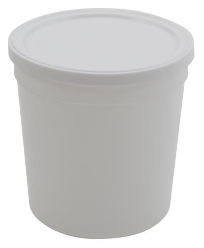 454415 | Container w Lid White PPCO 16oz